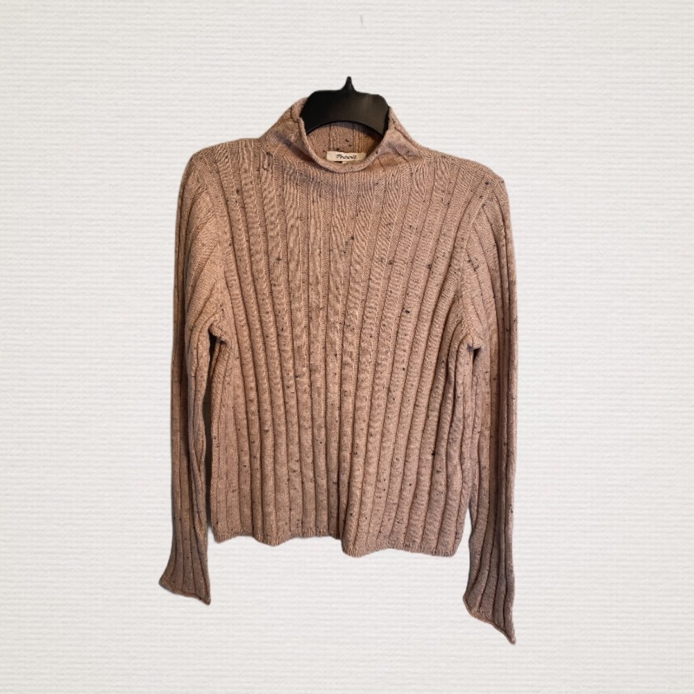 Madewell Donegal Evercrest Turtleneck Sweater - Picture 1 of 8